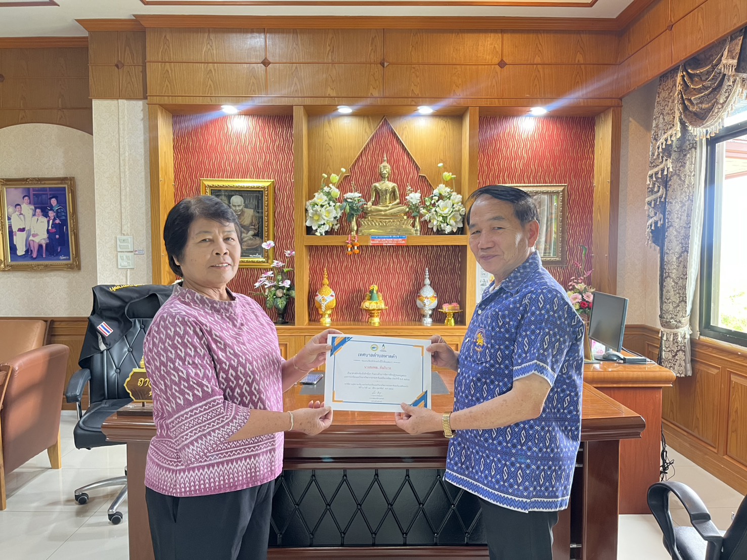 โครงการอาสาสมัครท้องถิ่นรักษ์โลก ทต. หาดคำ