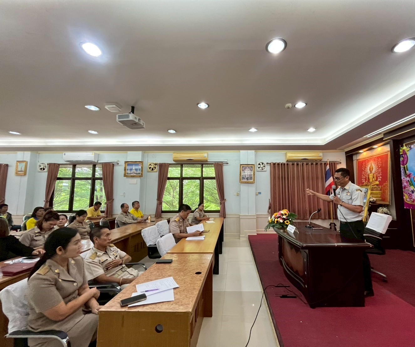 กิจกรรมส่งเสริมจริยธรรมของเทศบาลตำบลหาดคำ ประจำปี พ.ศ.2568